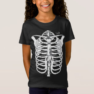T-Shirt Costume squelette Halloween Éffrayant effrayant