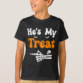 T-shirt Costume squelette pour couples homme Halloween