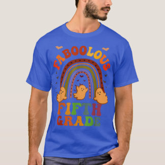 T-shirt Costume super FABOOLOUS ENSEIGNANT DE 5E ANNÉE Voi