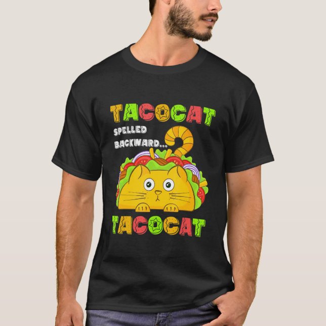 T-shirt Costume Tacocat Chat Taco Kitty Tacos Pour Femmes (Devant)