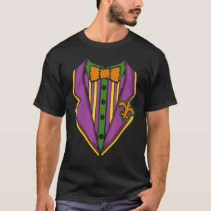 T-shirt Costume Tuxedo Carnaval Mardi Gras Parade Masque