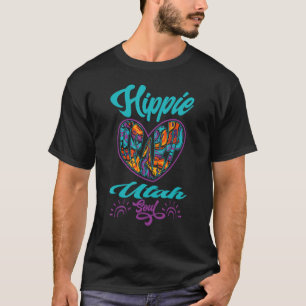 T-shirt Costume tzigane femme tenue Hippie Coeur Utah Soul