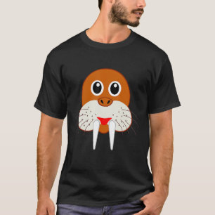 T-shirt Costume Visage Tête Walrus