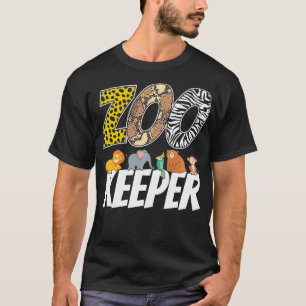 T-shirt Costume Zookeeper African Savanna Zoo Keeper Anima
