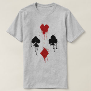 T-shirt Costumes de carte de jet