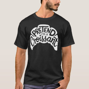 T-shirt Costumes d'Halloween Adulte Faire semblant d'être