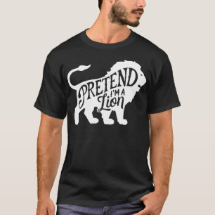 T-shirt Costumes d'Halloween pour adultes Prétendre que je