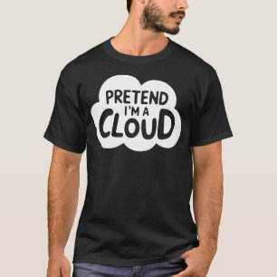T-shirt Costumes d'Halloween pour adultes Prétendre que je