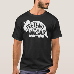 T-shirt Costumes d'Halloween pour adultes Prétendre que je