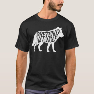 T-shirt Costumes d'Halloween pour adultes Prétendre que je