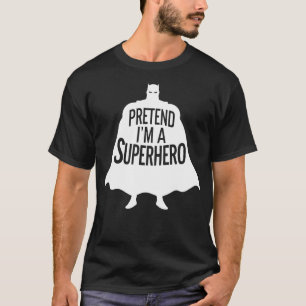 T-shirt Costumes d'Halloween pour adultes Prétendre que je