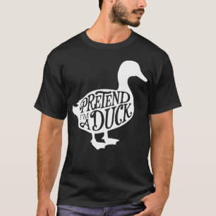 T-shirt Costumes d'Halloween pour adultes Prétendre que je