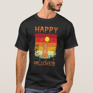 T-shirt Costumes d'Halloween rétro correspondant Goldendoo