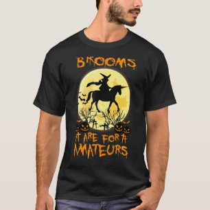 T-shirt Costumes d'Halloween Sorcière Unicorne Les Chambre