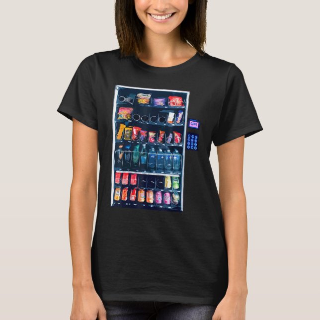 T-shirt Costumes Pour Distributeur Halloween Silvester (Devant)