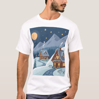 T-shirt Cosy Alpine Towns