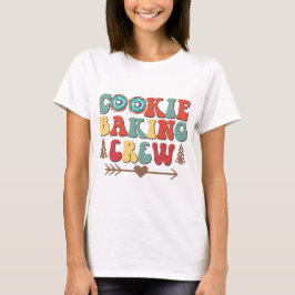 T-shirt Cosy Cookie Baking Crew - Fun Kitchen Essentials