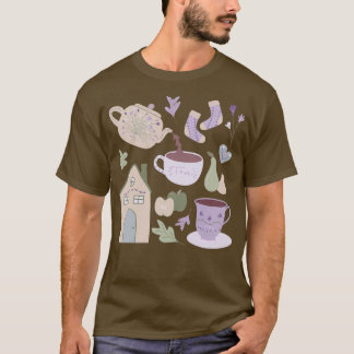 T-shirt Cosy tea time 1
