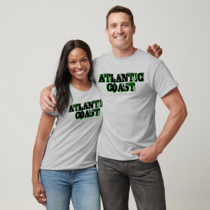 T-shirt Côte Atlantique Est de la côte heureux