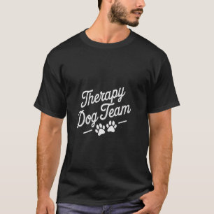 T-shirt Cote de soutien animal de l'équipe de chiens de th
