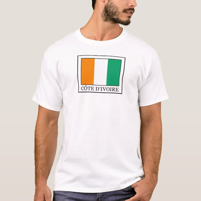 T-shirt Côte d'Ivoire (Devant)