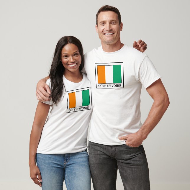 T-shirt Côte d'Ivoire (Unisexe)