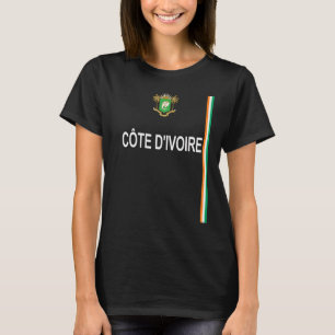 T-shirt Côte d'Ivoire - Sporty Côte d'Ivoire Tee