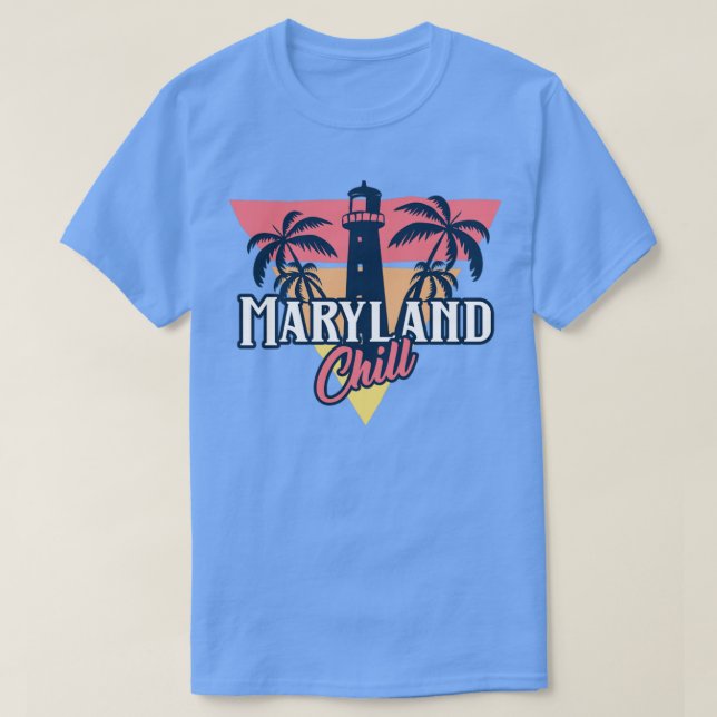 T-shirt Cote du Maryland (Design devant)