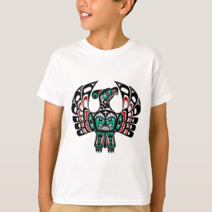 T-shirt Côte du Pacifique Nord-Ouest L'art haïtien Thunder