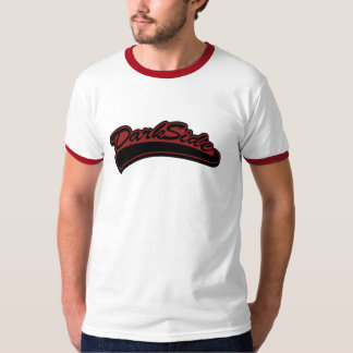 T-shirt Côté en noir - rouge et noir