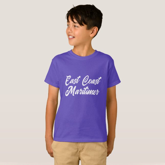 T-shirt Côte Est Chemise Maritimer Halifax Nouvelle-écosse (Devant entier)