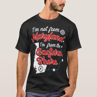 T-shirt Côte Est Maryland Chesapeake Bay Crabes bleus
