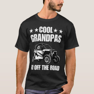 T-shirt Côté Pour Grand-Père Papa SxS Hors Route UTV 4 Whe