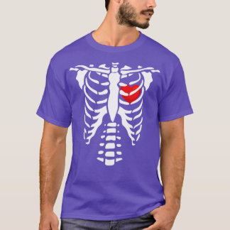 T-shirt côtes et coeur 3