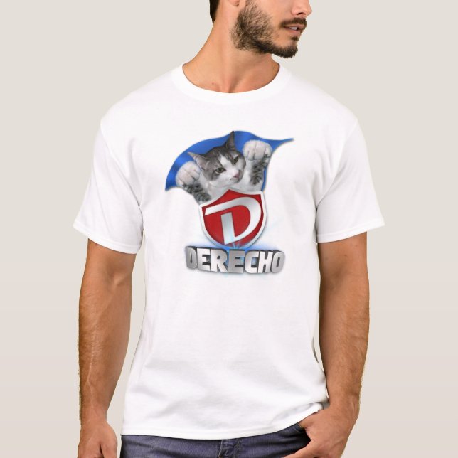 T-shirt Côtés superbes de Derecho 2 - deux (Devant)