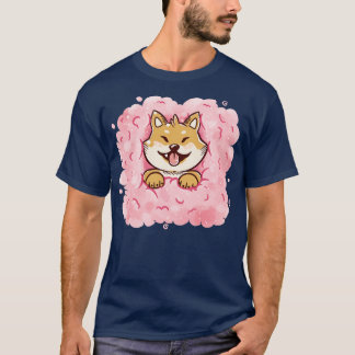 T-shirt Coton bonbon Shiba Inu