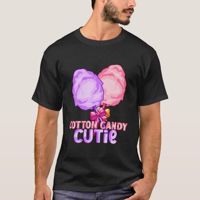T-shirt Coton Candy Cutie Drôle Lazy Halloween Costume (Devant)