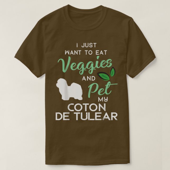 T-shirt Coton De Tulear Chien Cigar propriétaire amant Xma (Design devant)