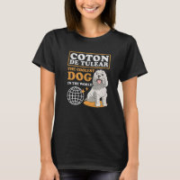 Coton De Tulear Coolest Dog Dog Propriétaire Coton