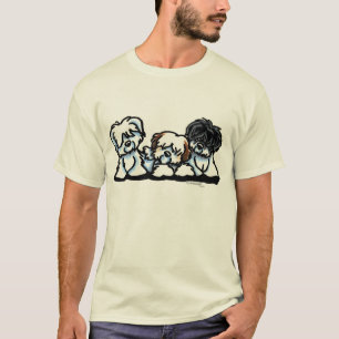 T-shirt Coton De Tulear Trio