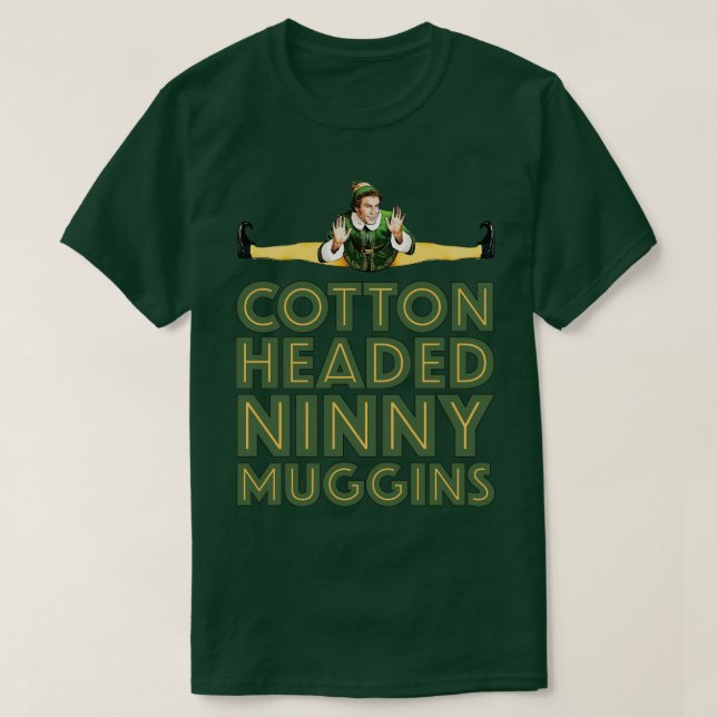 T-shirt Coton Dirigé Ninny Muggins (Design devant)