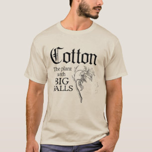 T-SHIRT COTON: LE PLANTE AUX GRANDS BALLES