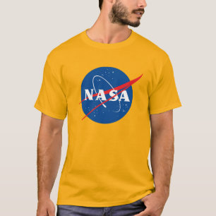 T-shirt Coton Lourd Iconique NASA (Saturn Gold)