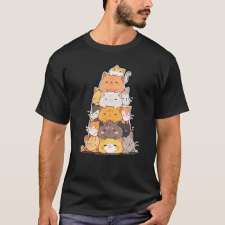 T-shirt Cottagecore Cadeaux de chat pour filles Femmes Dr