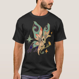 T-shirt cottagecore fée grunge papillon moth hommes femmes