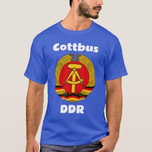 T-shirt Cottbus, Allemagne de l'Est (DDR, RDA) Ossi