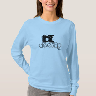 T-shirt CottonT-Chemise de la douille des femmes de deesEp