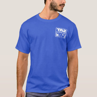 T-shirt Cou de l'équipage masculin (noir et couleurs)