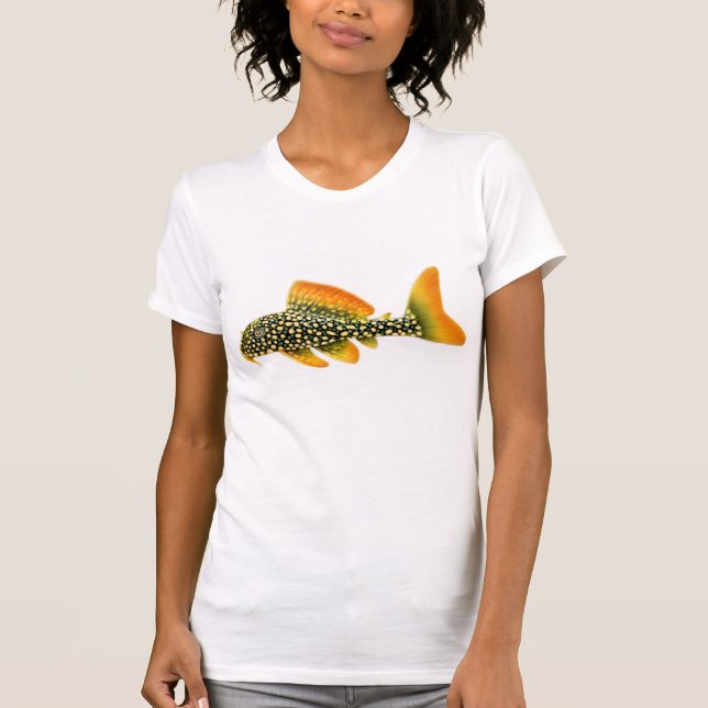 T-shirt Cou de scoop de Pleco de soleil de Goldy (Devant)
