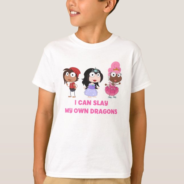 T-shirt Couche de dragon (Devant)